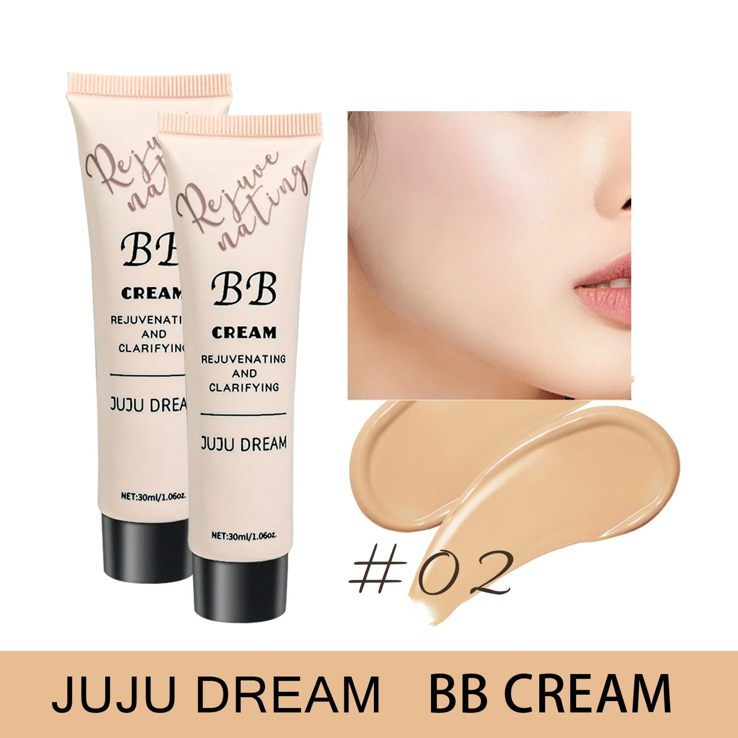30ml Color Correcting BB Cream - Whitening Brightening Concealer Foundation