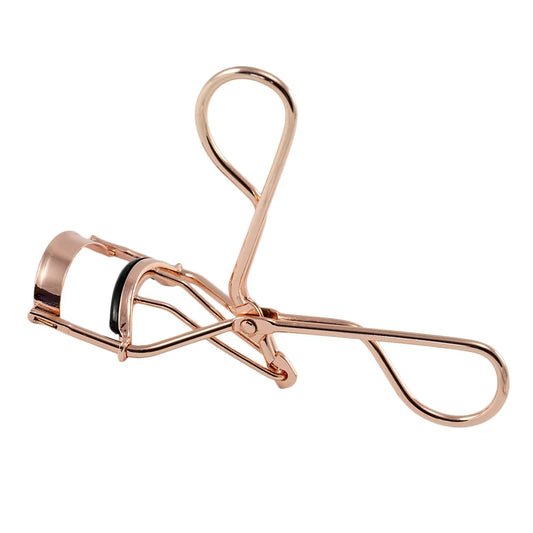 Rose Gold Eyelash Curler - Professional Stainless Steel Tool