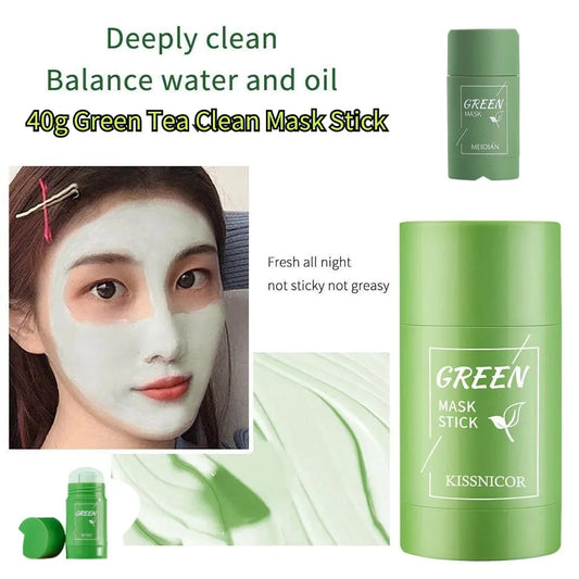 Green Tea Cleansing Mask Stick - Acne Treatment & Blackhead Remover