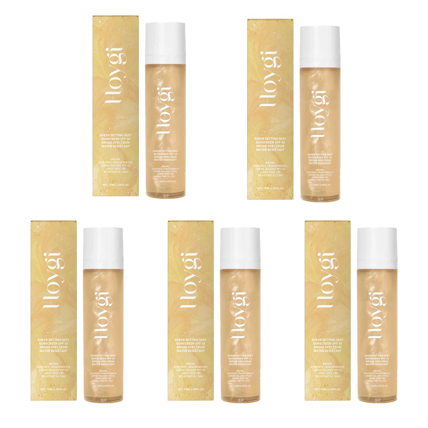 SPF 50 Plus Makeup Setting Spray - Oil Control Waterproof Sun Protection Face Mist