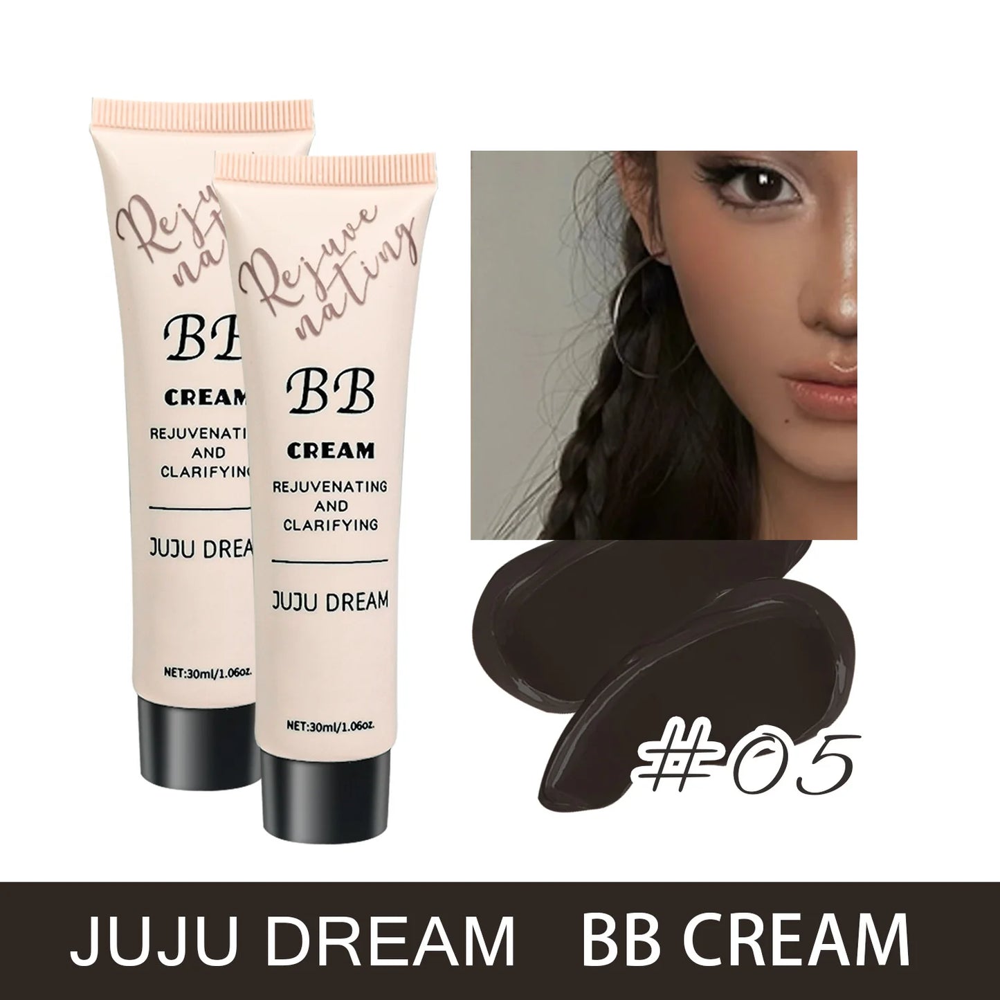 30ml Color Correcting BB Cream - Whitening Brightening Concealer Foundation