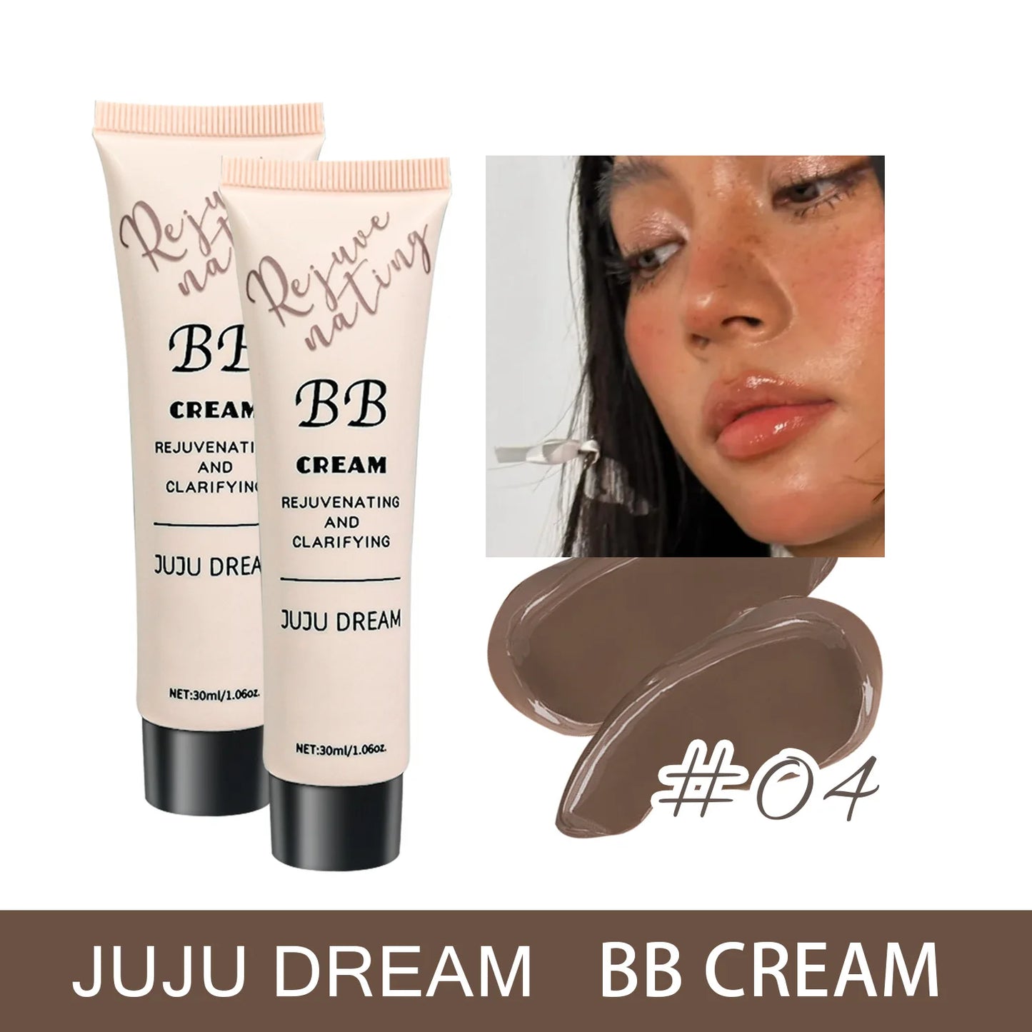 30ml Color Correcting BB Cream - Whitening Brightening Concealer Foundation