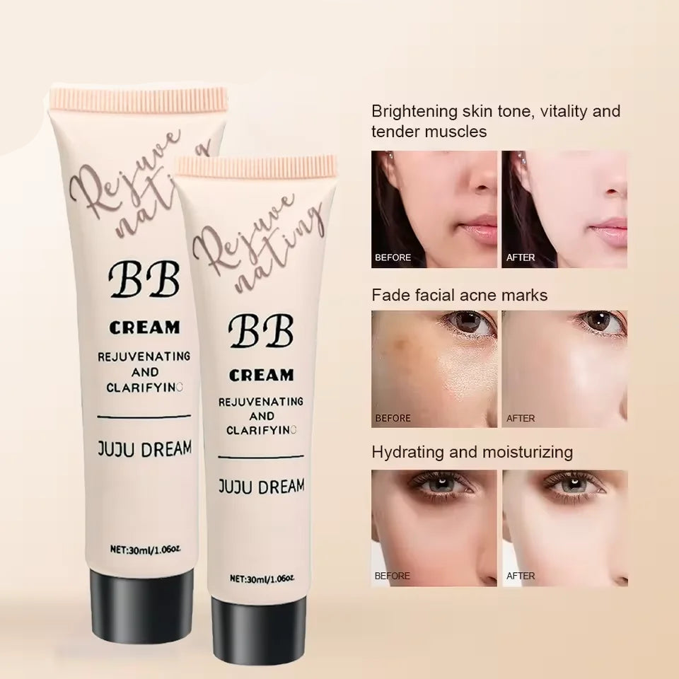 30ml Color Correcting BB Cream - Whitening Brightening Concealer Foundation
