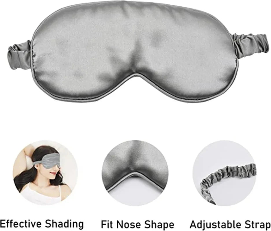 Imitated Silk Eye Patch - Shading Sleep Eye Mask for Travel Relax and Health