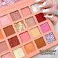 24-Color Strawberry Girl Eyeshadow Palette - Glitter & Pearlescent Waterproof Eye Makeup