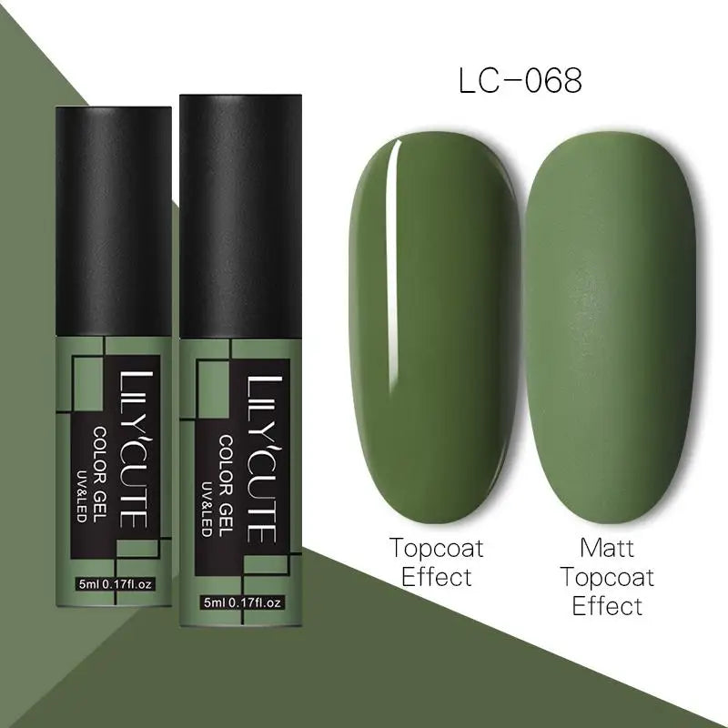 LILYCUTE 5ML Metallic Painting Liner Gel - Super Bright Gold Silver Mirror Drawing Gel