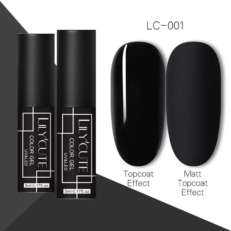 LILYCUTE 5ML Metallic Painting Liner Gel - Super Bright Gold Silver Mirror Drawing Gel