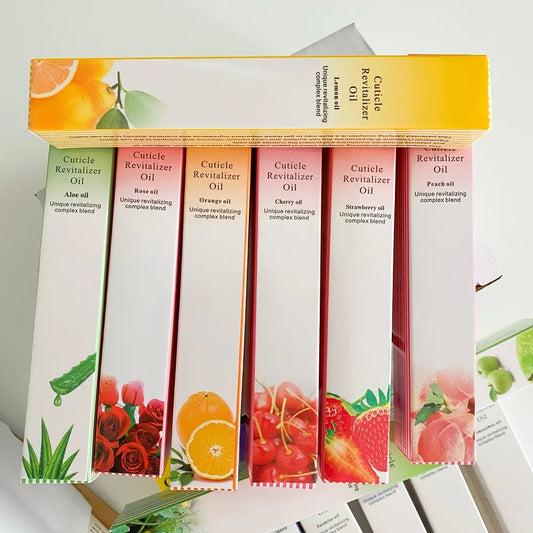 Professional Nail Nutrition Oil Pen Set - 15 Scents, 30 Pieces | Cuticle Revitalizer & Nourishing Treatment