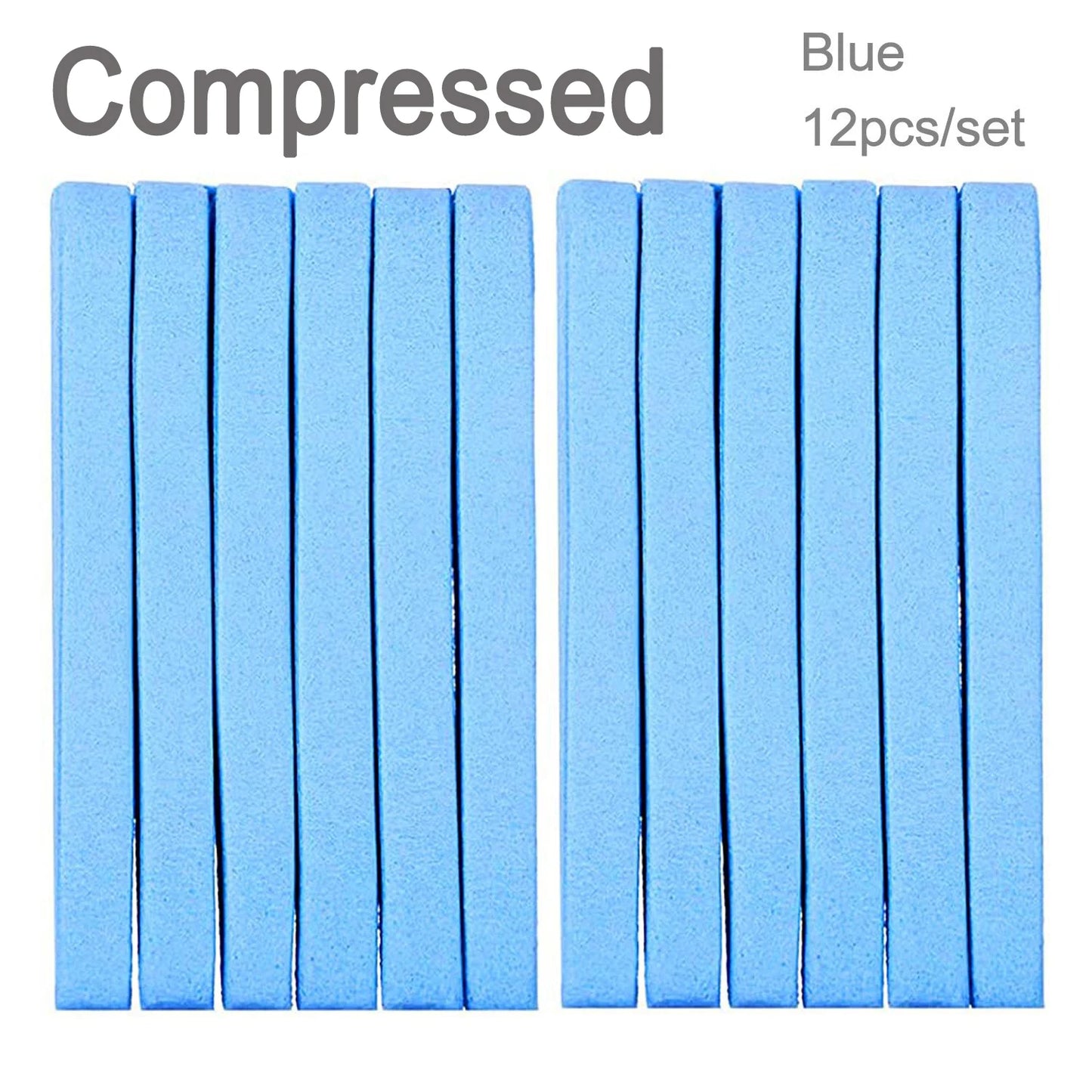 Natural Wood Pulp Makeup Remover Sponge - 5 or 10 Piece Round Facial Cleansing Puff Set