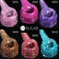UR SUGAR 7.5ml Reflective Glitter Gel - Pink Sequins Nail Polish Semi-Permanent