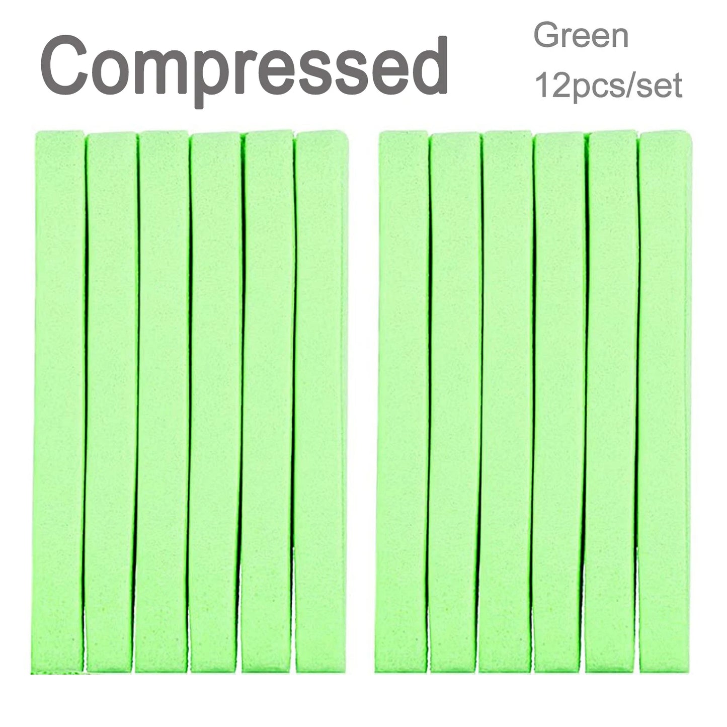 Natural Wood Pulp Makeup Remover Sponge - 5 or 10 Piece Round Facial Cleansing Puff Set