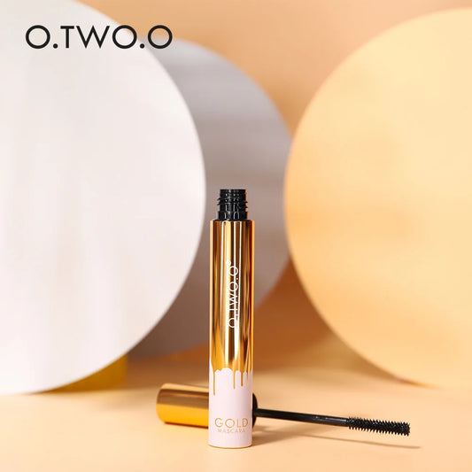 O.TWO.O 3D Mascara - Lengthening Black Lash Eyelash Extension Long-Wearing Gold