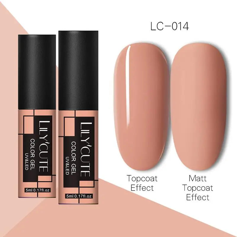 LILYCUTE 5ML Metallic Painting Liner Gel - Super Bright Gold Silver Mirror Drawing Gel