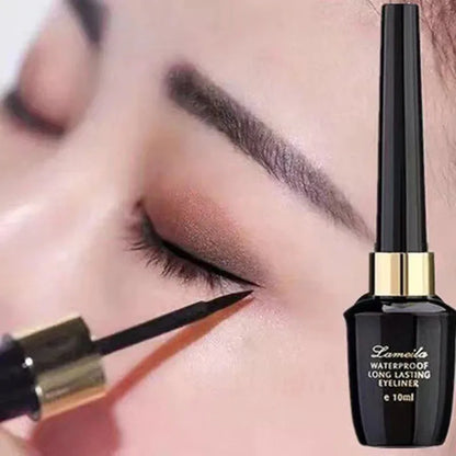 Ultra-Fine Liquid Eyeliner Pen - Long-Lasting Waterproof Formula for Precise Lines