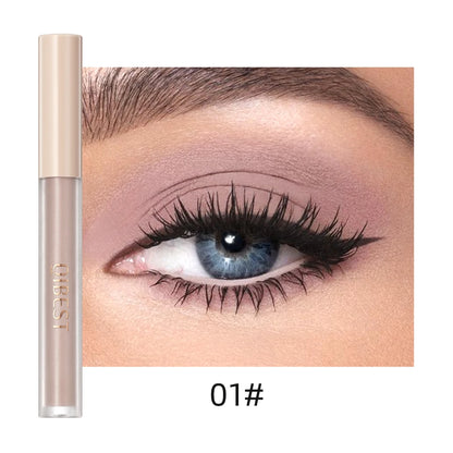 QIBEST 8 Color Matte Liquid Eyeshadow Stick - Waterproof Long-Lasting Metallic Pigment