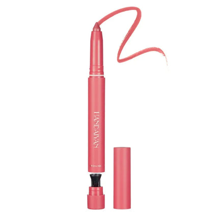 12 Colors Pink Velvet Matte Lipstick Pen - Waterproof Long-Lasting Lip Liner Pencil
