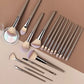 Professional 3 to 20 Piece Makeup Brushes Set - Soft Fluffy Foundation Eyeshadow Concealer Blending Set