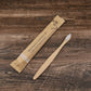 Natural Bamboo Toothbrush Set - 10 Piece Soft Charcoal Bristle for Teeth Whitening