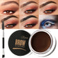 Matte Brown Black Wild Eyebrow Cream - 3D Natural Tint Gel Wax Waterproof Lasting