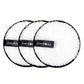 3 Piece Reusable Makeup Remover Pads - Microfiber Washable Face Cleansing Sponge