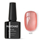 MAYCHAO Transparent Jelly Gel Nail Polish - 7.3ml Semi-Permanent UV LED Gel Varnish