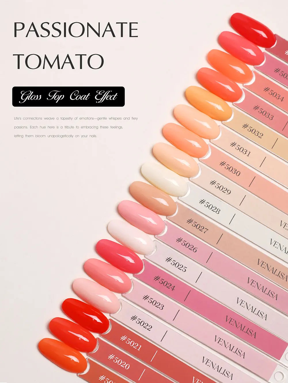 Venalisa V6 Nail Gel Polish - HEMA Free TPO Free 10ml Ultra Red Cat Eye Diamond Top