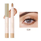 QIBEST Waterproof Pearlescent Eyeshadow Pencil Stick - Glitter Shimmer Highlighter Pen