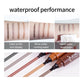 5 Colors Eyebrow Pen Waterproof - 4 Split Tip Tattoo Pen Liquid Black Makeup Pencil