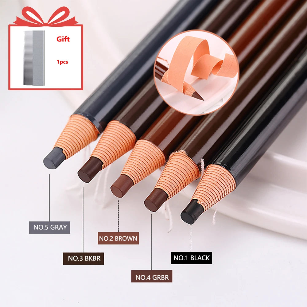 Eyebrow Pencil Waterproof - Long Lasting Brow Lift Feather Eyebrow Enhancers