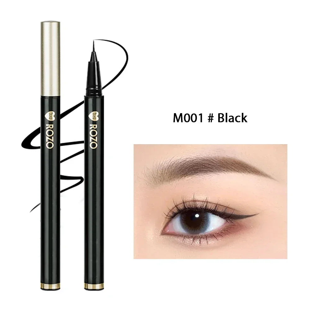 7 Colors Matte Glitter Eyeliner Pencil - Waterproof Diamond Champagne Gold Highlighter