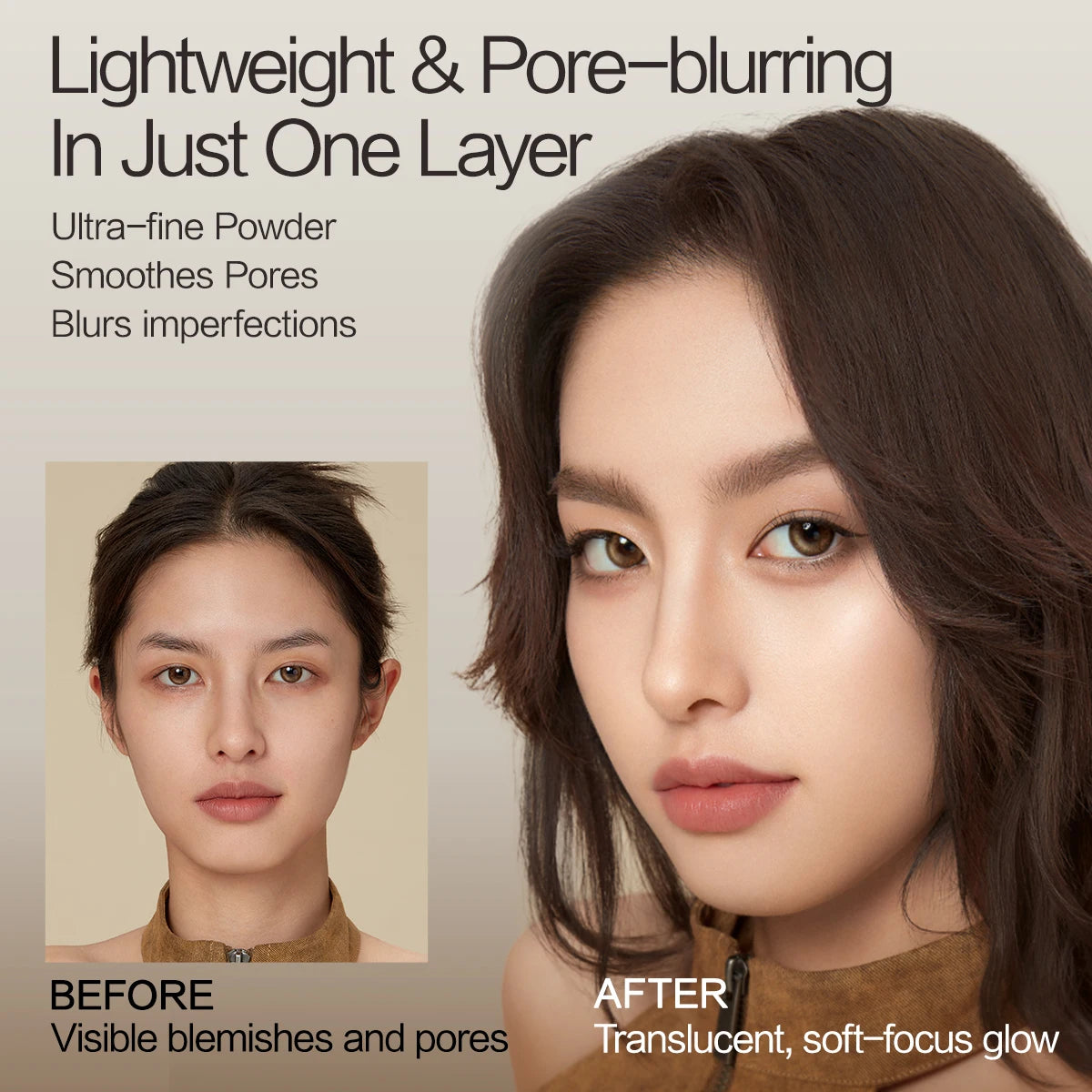 CARSLAN Long-Lasting Moisture Matte Liquid Foundation - Full Coverage Concealer