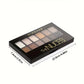 12-Color Professional Eyeshadow Palette - Natural Shimmer & Matte Nudes