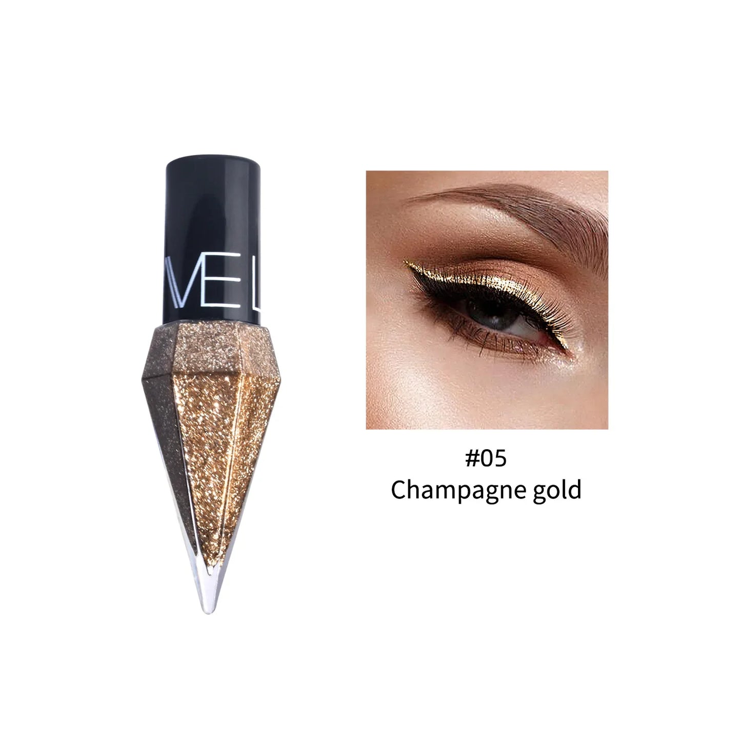 Diamond Liquid Eyeshadow & Eyeliner Stick - Waterproof Glitter