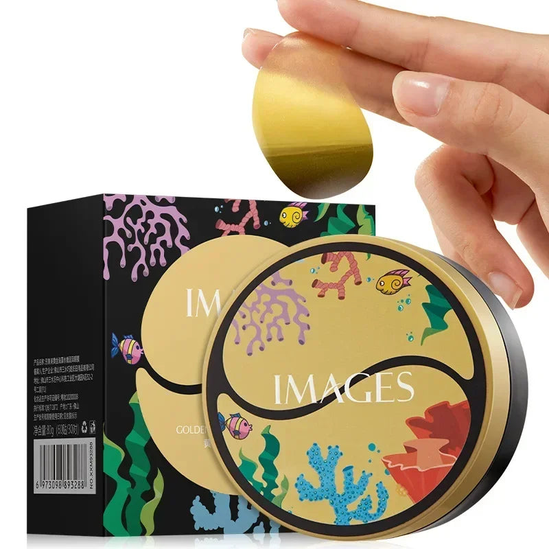 Collagen Eye Mask 60pcs - Moisturizing Hydrating Firming Anti Dark Circles Eye Patches