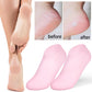1 Pair Silicone Moisturizing Foot Socks - Spa Pedicure Gel Socks for Dry Cracked Feet