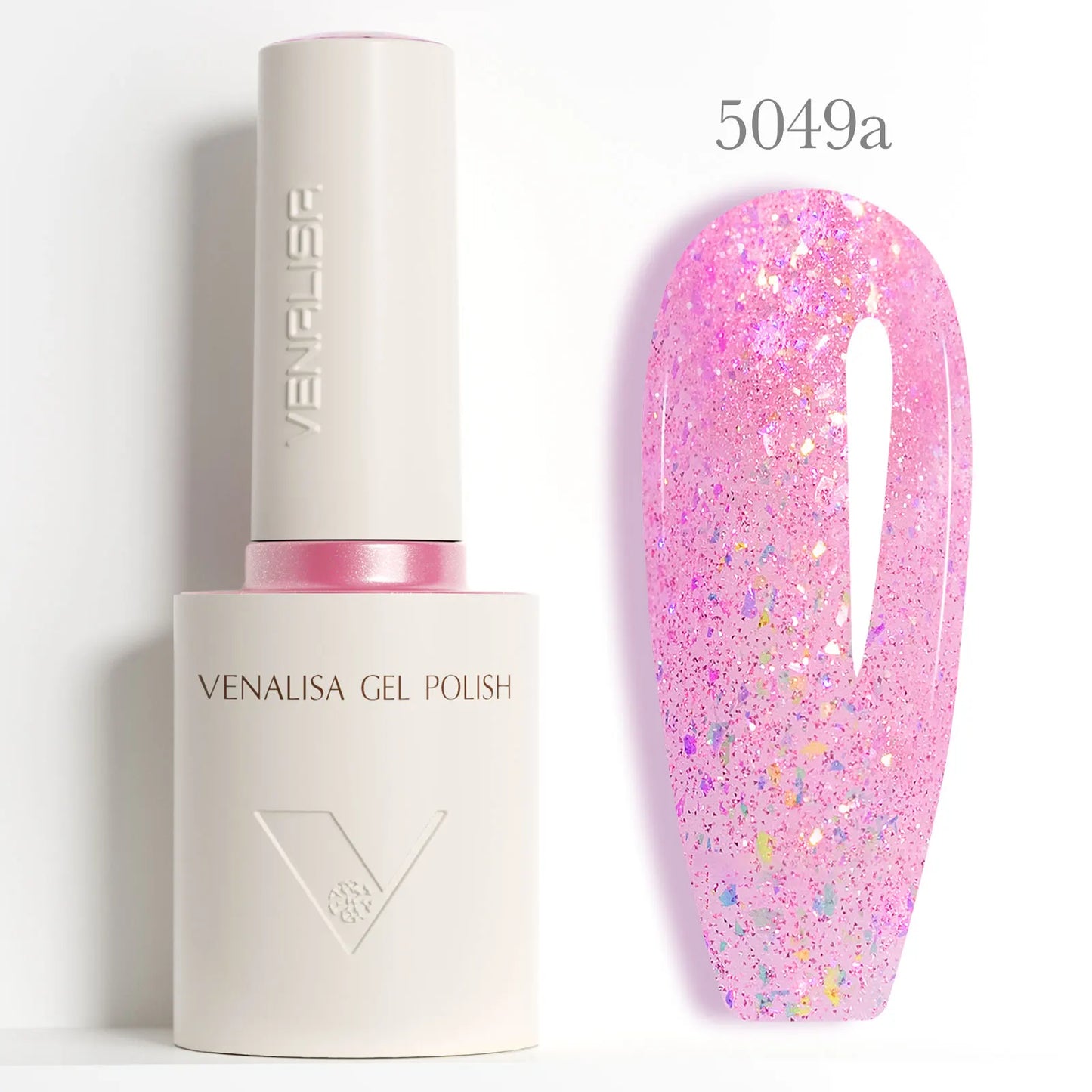 Venalisa V6 Nail Gel Polish - HEMA Free TPO Free 10ml Ultra Red Cat Eye Diamond Top
