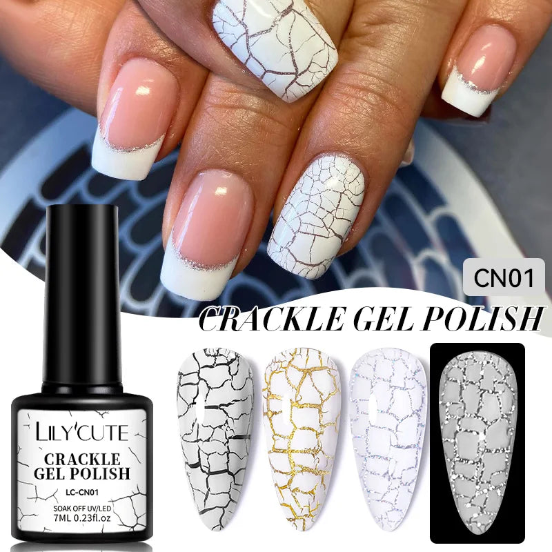 LILYCUTE 7ML Thermal Gel Nail Polish - Ultra-Thin Temperature Color Changing UV Gel