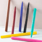 Waterproof Rainbow Matte Colorful Liquid Eye Liner Pencil - White Pink Long-Lasting