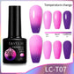 LILYCUTE 7ML Thermal Gel Nail Polish - Ultra-Thin Temperature Color Changing UV Gel