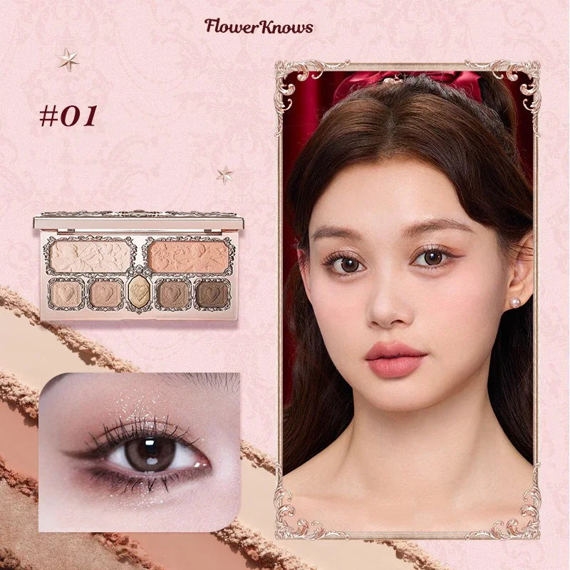 Flowerknows Strawberry Cupid Facial Complexion Palette
