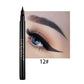 Waterproof Rainbow Matte Colorful Liquid Eye Liner Pencil - White Pink Long-Lasting