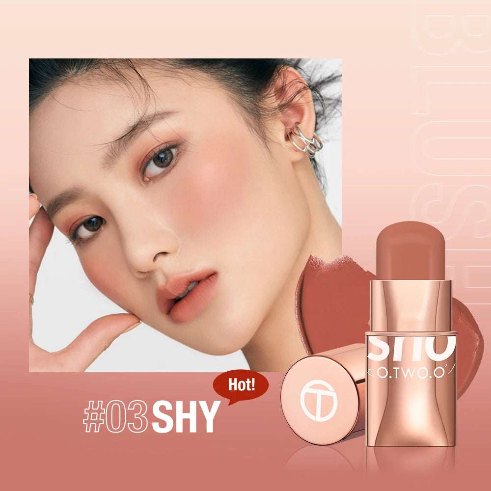 Wholesale O.TWO.O Blush Stick - High Pigmented Blusher Cream Multi-Use Makeup
