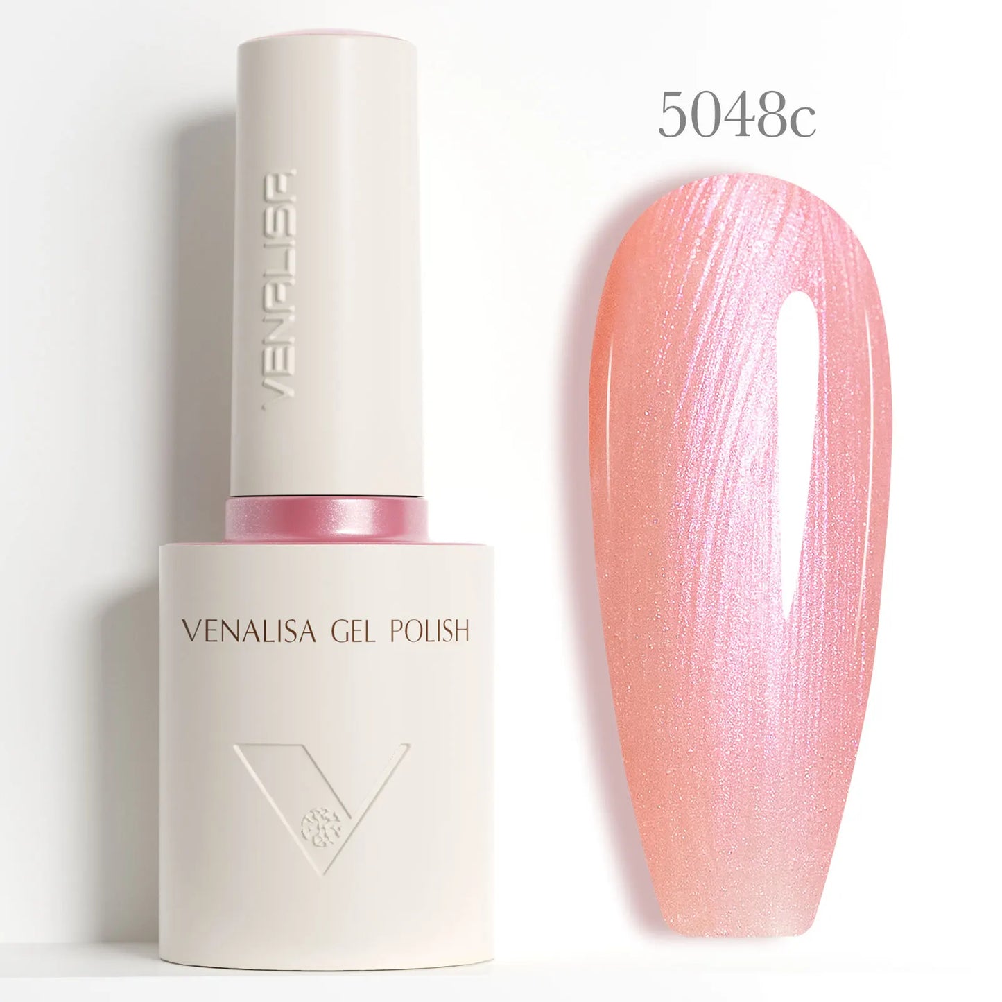 Venalisa V6 Nail Gel Polish - HEMA Free TPO Free 10ml Ultra Red Cat Eye Diamond Top