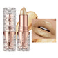 Quicksand Gold Glitter Lipstick - Moisturizing Long-Lasting Waterproof Lip Color