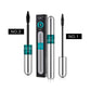 2in1 Double Ended 4D Silk Fiber Mascara - Waterproof Volumizing Curling Silver Tube