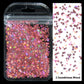 Holographic Nail Art Glitter - 2g Laser Star & Butterfly Sequins Flakes