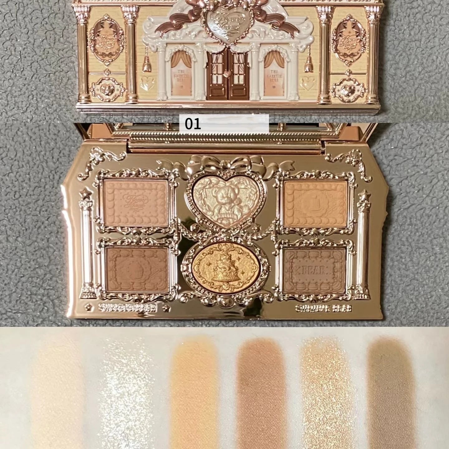 Flowerknows Strawberry Cupid Facial Complexion Palette