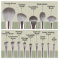 JTFIL Makeup Brushes Set - 14 Piece Soft Fluffy Cosmetic Brush Collection