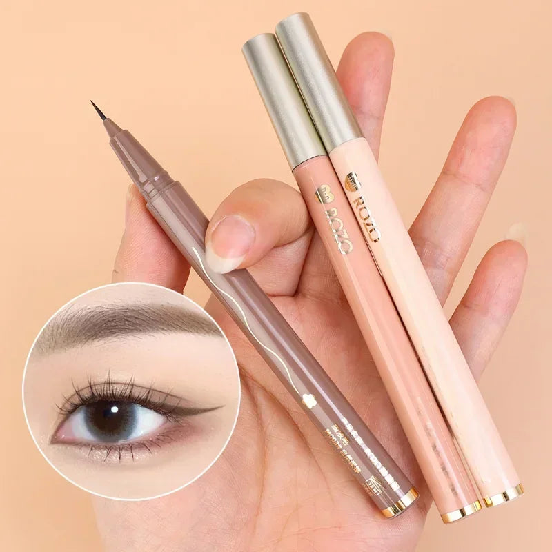 7 Colors Matte Glitter Eyeliner Pencil - Waterproof Diamond Champagne Gold Highlighter