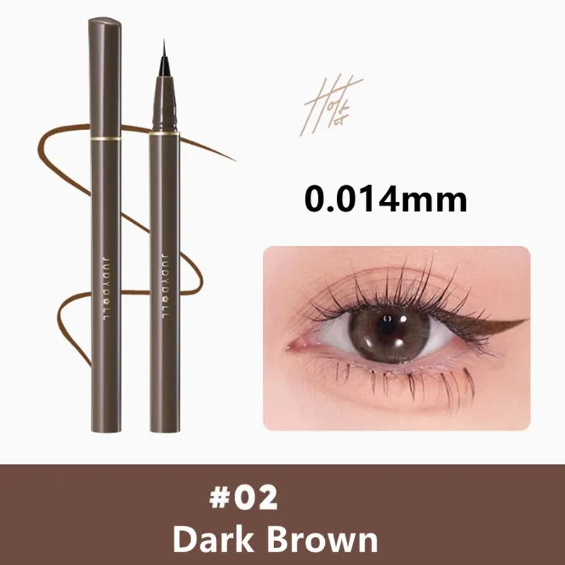 Judydoll Ultra-Fine Liquid Eyeliner Pen - Matte Finish, Fast Dry & Long-Lasting